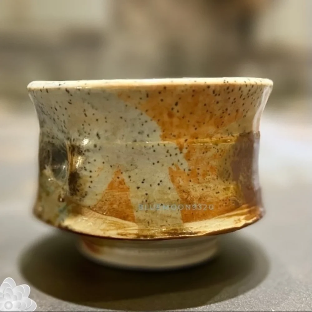 Studio Art Pottery Japanese Tea Bowl
